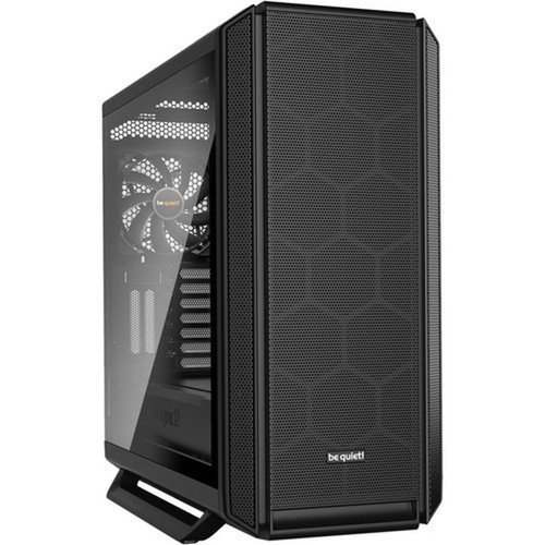 be quiet Silent Base 802 Computer Case - Midi Tower - Black - SECC Metal ABS Plastic Tempered Glass - 10 x Bay - 0 - Power Supply BGW39