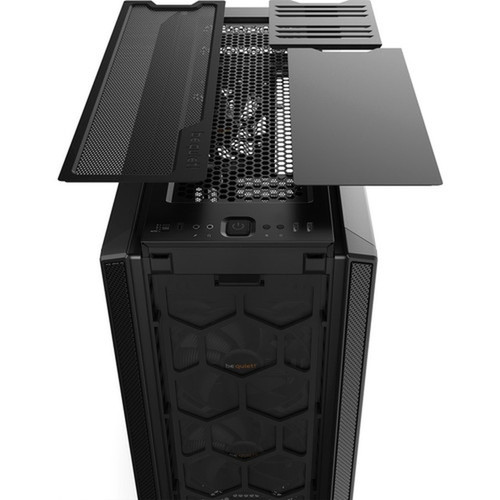be quiet Silent Base 802 Computer Case - Midi Tower - Black - SECC Metal ABS Plastic Tempered Glass - 10 x Bay - 0 - Power Supply BGW39
