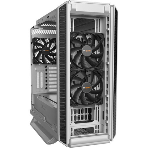 be quiet Silent Base 802 Computer Case - Midi Tower - White - SECC Metal ABS Plastic Tempered Glass - 10 x Bay - 0 - Power Supply BGW40
