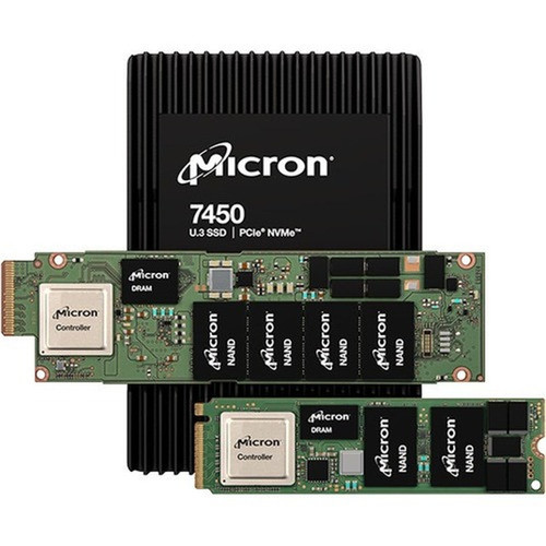 Micron 7450 PRO 960 GB Solid State Drive - M2 22110 Internal - PCI Express NVMe PCI Express NVMe 40 x4 - Read Intensive  - Server MTFDKBG960TFR-1BC1ZABYYR