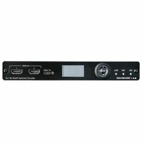 Kramer KDS-SW3-EN7 Video Encoder - Functions Video Scaling Audio Embedding Video Streaming Video Encoding - 1080p - USB Type B - x KDS-SW3-EN7