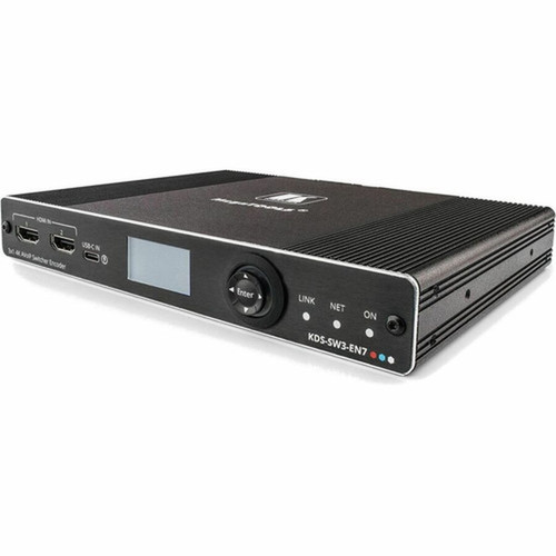 Kramer KDS-SW3-EN7 Video Encoder - Functions Video Scaling Audio Embedding Video Streaming Video Encoding - 1080p - USB Type B - x KDS-SW3-EN7