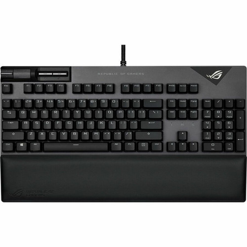 Asus ROG Strix Flare II Gaming Keyboard - Cable Connectivity - USB 20 Type A Interface - RGB LED - Volume Control Windows Lock Key - XA08 STRIX FLARE IINXBN