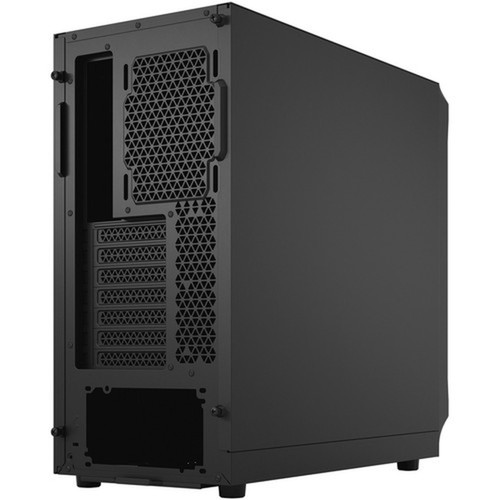 Fractal Design Focus 2 Computer Case - Tower - Black - Steel Mesh - 4 x Bay - 0 - Mini ITX Mini ATX ATX Motherboard Supported - 6 x FD-C-FOC2A-07