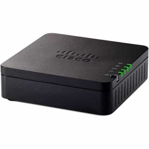 Cisco 2-Port Analog Telephone Adapter For Multiplatform - Refurbished - 1 x RJ-45 - 2 x FXS - Fast Ethernet - Wall Mountable Desktop ATA191-3PW-K9-RF