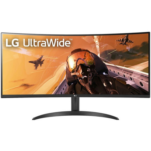 LG Ultrawide 34WP60C-B 34 Class UW-QHD Curved Screen Gaming LCD Monitor - 219 - 34 Viewable - Vertical Alignment VA - 3440 x 1440 34WP60C-B