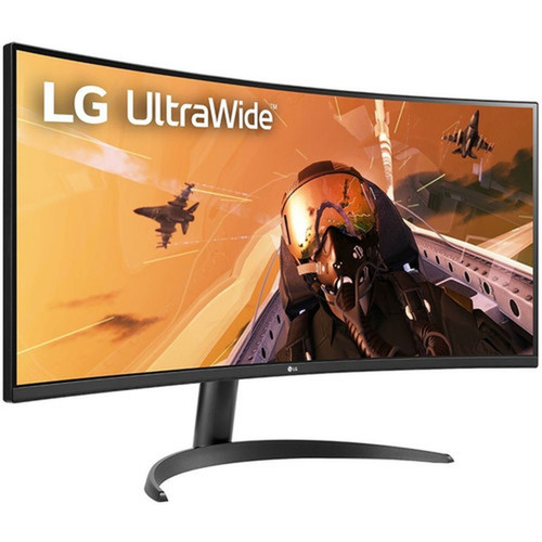 LG Ultrawide 34WP60C-B 34 Class UW-QHD Curved Screen Gaming LCD Monitor - 219 - 34 Viewable - Vertical Alignment VA - 3440 x 1440 34WP60C-B