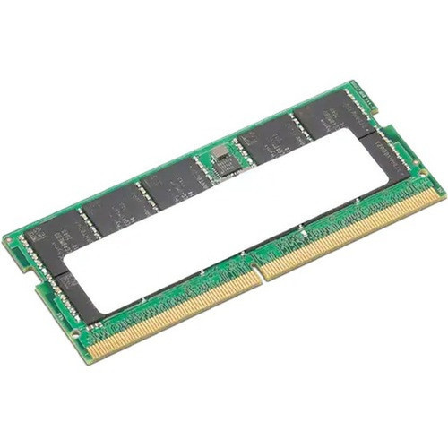 Lenovo 16GB DDR5 SDRAM Memory Module - For Notebook - 16 GB - DDR5-4800PC5-38400 DDR5 SDRAM - 4800 MHz - ECC - 262-pin - SoDIMM 4X71K08909