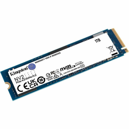 Kingston NV2 1 TB Solid State Drive - M2 2280 Internal - PCI Express NVMe PCI Express NVMe 40 - Notebook Desktop PC Device - 3500 SNV2S1000GBK