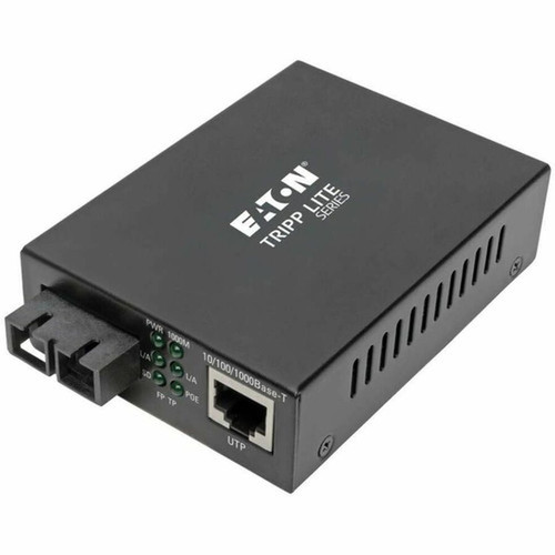 Tripp Lite by Eaton N785-INT-PSCMM2 TransceiverMedia Converter - 1 x Network RJ-45 - 1 x SC Ports - DuplexSC Port - Multi-mode - 0 N785-INT-PSCMM2