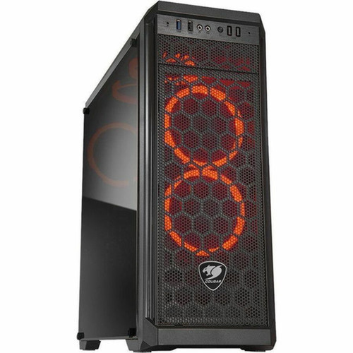 COUGAR MX330-F Elegant and Functional Mid-Tower - Mid-tower - 2 x 120mm 3  120mm Fans Installed - Mini ITX Micro ATX ATX - 5 x - MX330-F