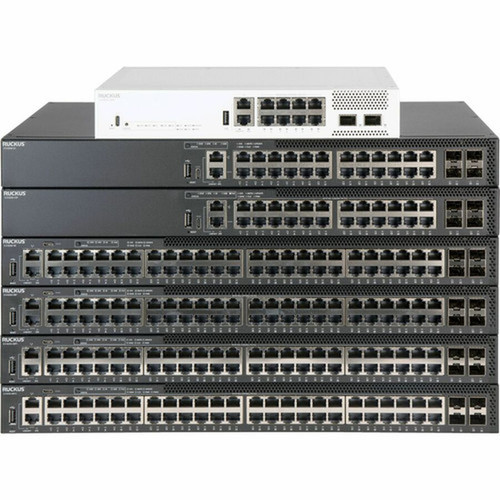 RUCKUS ICX8200-48PF Ethernet Switch - 48 Ports - Manageable - 25 Gigabit Ethernet Gigabit Ethernet - 25GBase-X 101001000Base-T - 3 ICX8200-48PF2-E
