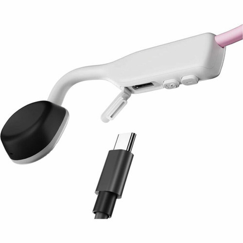 Shokz OpenMove Earset - Stereo - Wireless - Bluetooth - 33 ft 1006 m - 20 Hz to 20 kHz - Behind-the-neck On-ear - Binaural - Open S661-ST-PK-US