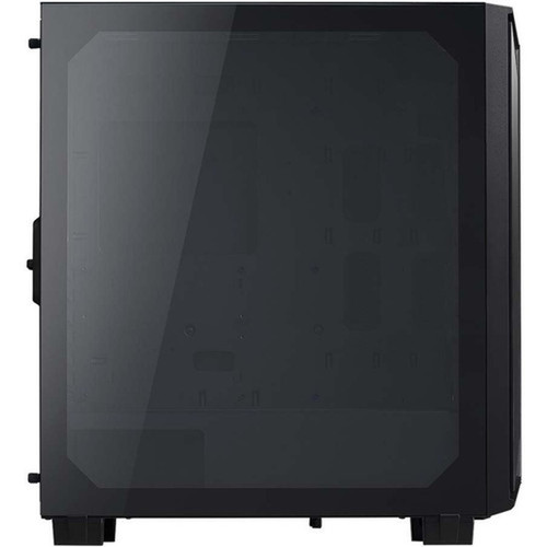 XPG CRUISERST-BKCWW Computer Case - Mid-tower - Black - SPCC Tempered Glass - Mini ITX Micro ATX ATX EATX Motherboard Supported - 15260102