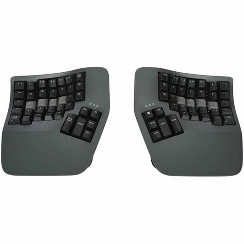 Kinesis Advantage360 Pro Bluetooth Keyboard- Kailh Linear Quiet - WiredWireless Connectivity - Bluetooth - 30 ft 9144 mm - USB - 7 KB360-PRO-KLQ