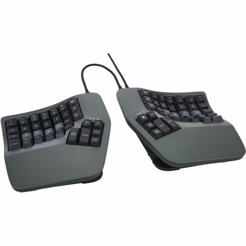 Kinesis Advantage360 SmartSet - Cable Connectivity - USB Interface - Windows 7 Windows 11 Mac OS Linux Android ChromeOS Windows KB360-GBR