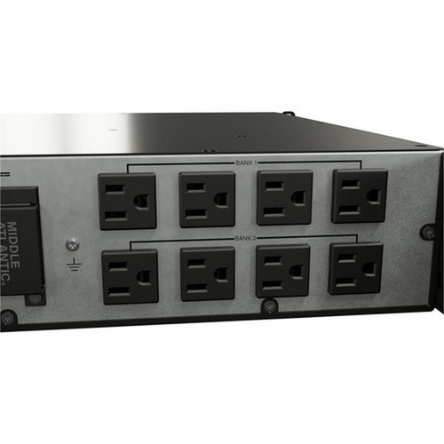 Middle Atlantic NEXSYS Series 2RU 15 Amp UPS Battery Backup Power System with RackLink and Individual Outlet Control - 2U - AVR - 120 UPX-RLNK-1000R-2