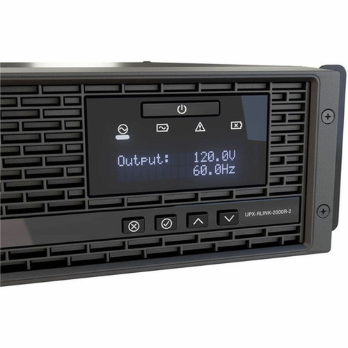 Middle Atlantic NEXSYS Series 2RU 20 Amp UPS Backup Power System with NEXSYS - 2000VA - 2U RackTower - AVR - 8 Hour Recharge - 3 - V UPX-RLNK-2000R-2