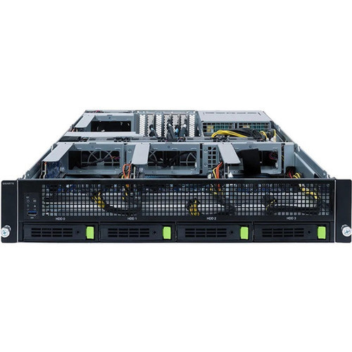 Gigabyte G242-P36 Barebone System - 2U Rack-mountable - Socket LGA-4926 - 1 x Processor Support - Ampere Chip - 4 TB DDR4 SDRAM RAM - G242-P36