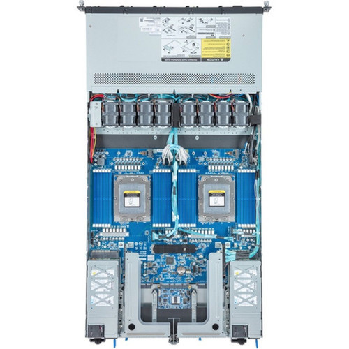 Gigabyte R183-Z91 Barebone System - 1U Rack-mountable - Socket SP5 LGA-6096 - 2 x Processor Support - AMD Chip - 256 GB DDR5 SDRAM RAM R183-Z91-AAD2
