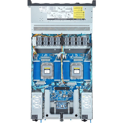 Gigabyte R183-Z92 Barebone System - 1U Rack-mountable - Socket SP5 LGA-6096 - 2 x Processor Support - AMD Chip - 256 GB DDR5 SDRAM RAM R183-Z92-AAD2