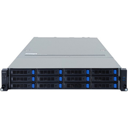 Gigabyte R283-Z90 rev AAD3 Barebone System - 2U Rack-mountable - Socket SP5 LGA-6096 - 2 x Processor Support - AMD Chip - 256 GB - R283-Z90-AAD3