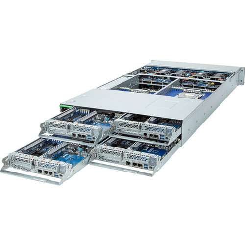 Gigabyte H273-Z80 Barebone System - 2U Rack-mountable - Socket SP5 LGA-6096 - 2 x Processor Support - AMD Chip - 256 GB DDR5 SDRAM RAM H273-Z80-AAN1