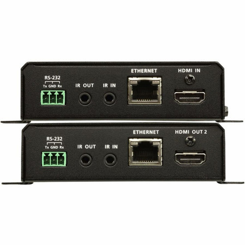 ATEN HDMI HDBaseT Extender with Dual Output 4K100m HDBaseT Class A - 1 Input Device - 1 Output Device - 49213 ft 150000 mm - 4 VE814A-ATA