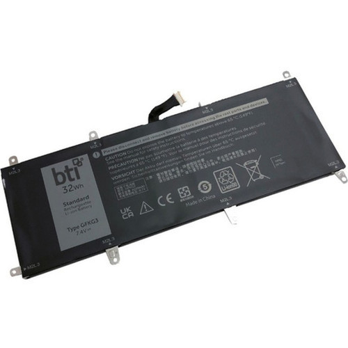 BTI Battery - For Notebook Tablet - Battery Rechargeable - 4320 mAh - 32 Wh - 74 V GFKG3-BTI
