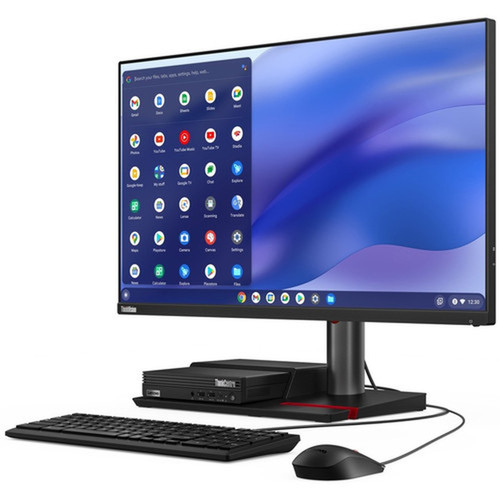 Lenovo ThinkCentre M60q 12C6000BUS Chromebox - Intel Core i5 12th Gen i5-1235U - 8 GB - 128 GB SSD - Tiny - Black - Intel Chip - - Xe 12C6000BUS