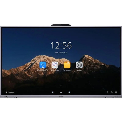 Hikvision 86-inch 4K Interactive Flat Panel W Camera and Microphone Array - 86 218440 mm LCD Cortex A72  A53 180 GHz - 4 GB - - DS-D5B86RBD