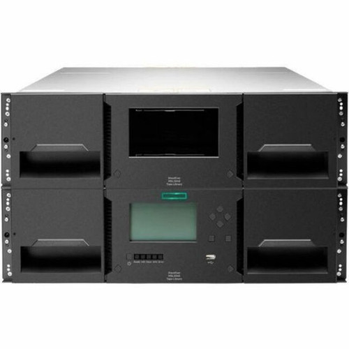 HPE StoreEver MSL3040 Scalable Library Base Module - 40 x Slot - Encryption - 3URack-mountable Q6Q62C