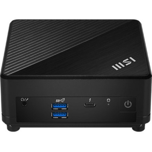 MSI Cubi 5 12M Cubi 5 12M-016BUS Barebone System - Mini PC - Core i5 10th Gen i7-1255U - Intel Chip - 64 GB DDR4 SDRAM Maximum RAM - 2 CUBI512M016B