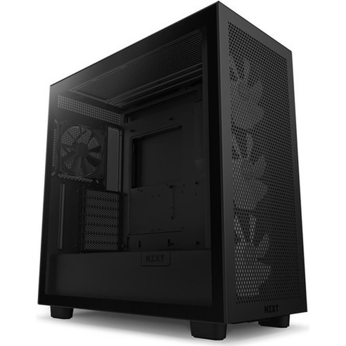 NZXT H7 Flow Computer Case - Mid-tower - Black - ATX Motherboard Supported - 7x Slots CM-H71FB-R1