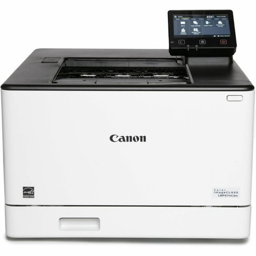 Canon imageCLASS LBP674Cdw Desktop Wireless Laser Printer - Color - 35 ppm Mono  35 ppm Color - 1200 x 1200 dpi Print - Automatic - - 5456C006