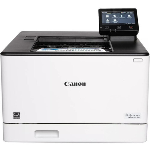 Canon imageCLASS LBP674Cdw Desktop Wireless Laser Printer - Color - 35 ppm Mono  35 ppm Color - 1200 x 1200 dpi Print - Automatic - - 5456C006