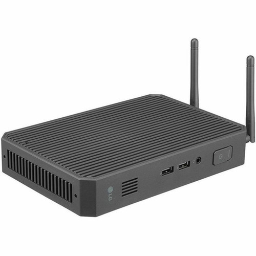 LG CQ600I-6N Thin Client Celeron N5105 Quad-core 4 Core 2 GHz - Intel Chip - 4 GB RAM DDR4 SDRAM - 16 GB Flash - Gigabit Ethernet - CQ600I-6N