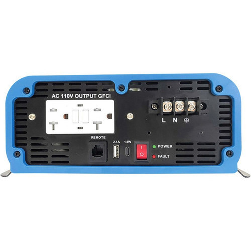 Tripp Lite by Eaton PINV2000SWL-120 2000W Light-Duty Compact Power Inverter - Input Voltage 12 V DC - Output Voltage 120 V AC PINV2000SWL-120