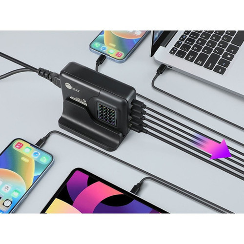 SIIG AC Adapter - 200 W - 120 V AC 230 V AC Input - 20 V DC 12 V DC 5 V DC 9 V DC 15 V DC Output - 5 A AC-PW1Y11-S1