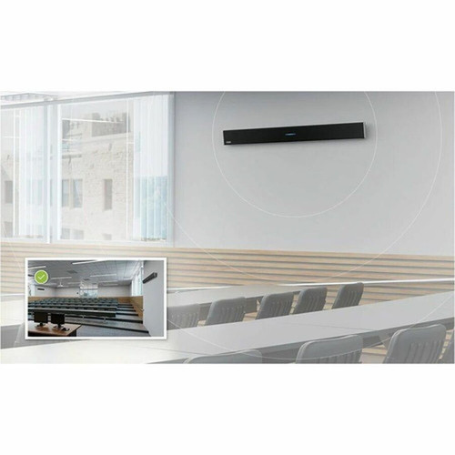 Nureva HDL410 System - For Audio Conferencing - Large Room Size Supported - 3 x Network RJ-45 - USB - Internal Speakers - Internal HDL410-W