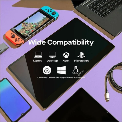 Mobile Pixels Glance Plus 16 Class Full HD OLED Monitor - 169 - 156 Viewable - 1920 x 1080 - 400 cdm178 - Speakers - HDMI 101-1012P01