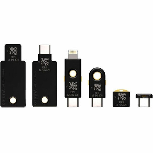 Yubico YubiKey 5 FIPS Security Token - RSA 2048-bit RSA 4096 PGP ECC p256ECC p384 Encryption 8880001183