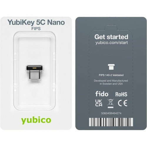 8880001197 Yubico YubiKey 5C Nano FIPS RSA 2048-bit | FleetNetwork.ca