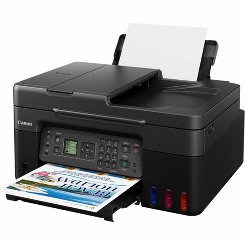 Canon PIXMA G4270 Wireless Inkjet Multifunction Printer - Color - CopierFaxPrinterScanner - Automatic Duplex Print - Color Flatbed 5807C003