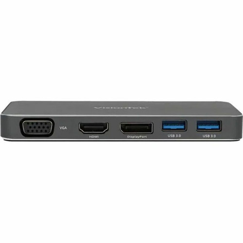 Lenovo VisionTek VT210 Dual Display USB-C Dock - for NotebookSmartphoneMonitor - USB Type C - 3 Displays Supported - 4K - 3840 x - 5 78261164