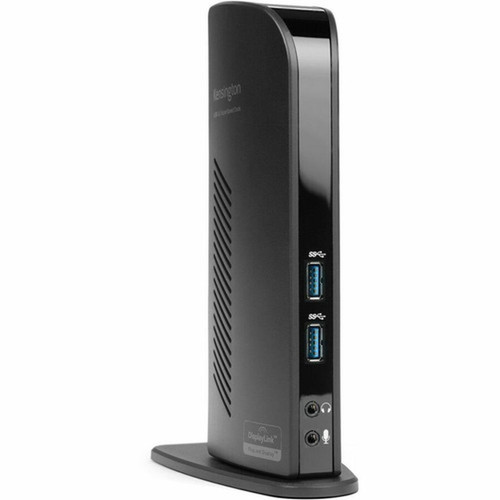 Kensington SD3500v Docking Station - for NotebookMonitorKeyboardMouseTablet - USB 30 - 2 Displays Supported - WQXGA Full HD 2K 33972US