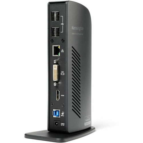 Kensington SD3500v Docking Station - for NotebookMonitorKeyboardMouseTablet - USB 30 - 2 Displays Supported - WQXGA Full HD 2K 33972US