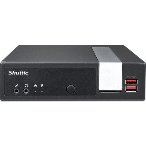 Shuttle XPC slim DL20NV2 Barebone System - Slim PC - Socket BGA-1338 - 1 x Processor Support - Celeron N4505 2 GHz Dual-core 2 Core DL20NV2