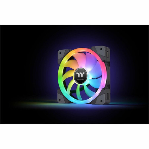 Thermaltake SWAFAN EX 14 RGB PC Cooling Fan TT Premium Edition 3 Pack - 3 Pack - 551 140 mm Maximum Fan Diameter - 3 x Fans - - CL-F144-PL14SW-A