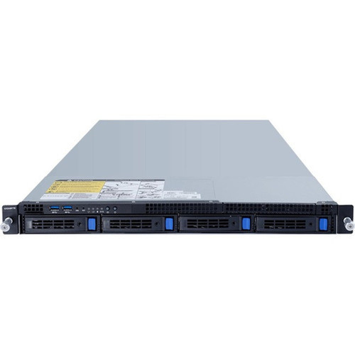 Gigabyte R183-S93 Barebone System - 1U Rack-mountable - Socket LGA-4677 - 2 x Processor Support - Intel C741 Chip - 256 GB DDR5 SDRAM R183-S93-AAB1